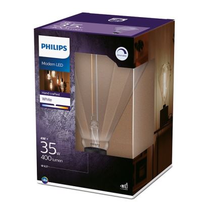 LED Ściemniana żarówka Philips E27/4W/230V 3000K