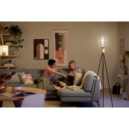 LED Ściemniana żarówka Philips E27/6,5W/230V 3000K