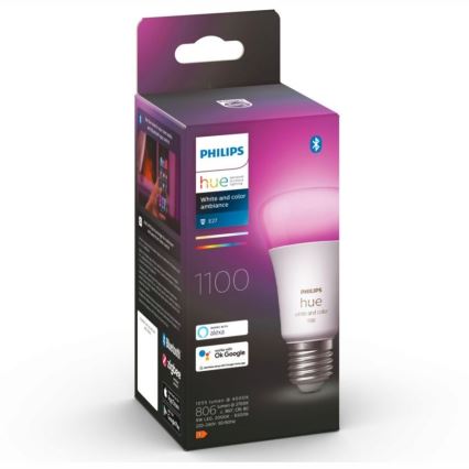 LED Ściemniana żarówka Philips Hue White And Color Ambiance A60 E27/9W/230V 2000-6500K