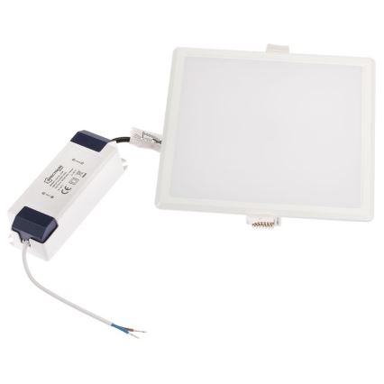 LED Ściemniane oświetlenie wpuszczane ALGINE LED/12W/230V Wi-Fi Tuya kwadrat