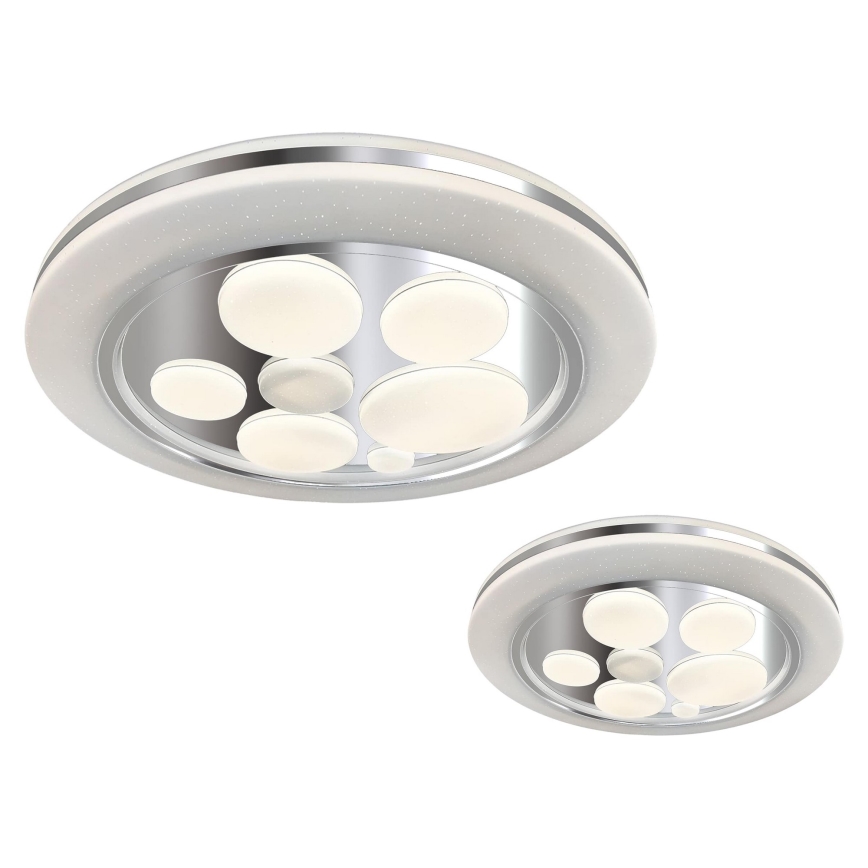 LED Ściemniane światło sufitowe BUBBLES LED/48W/230V + RC