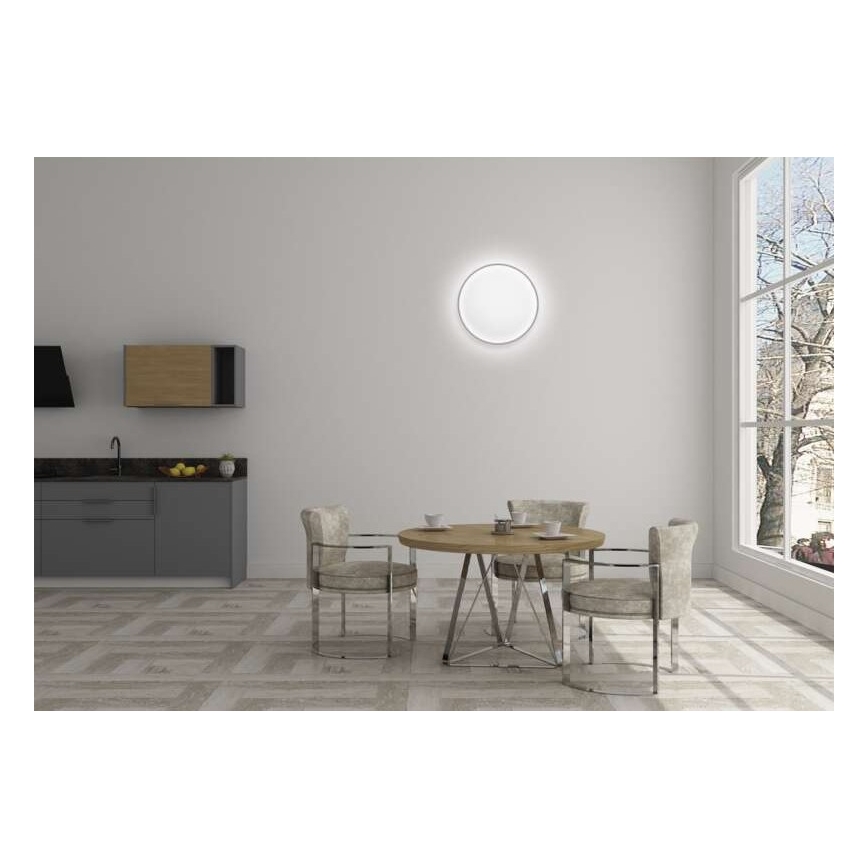 LED Ściemniany plafon LED/24W/230V okrągły + pilot  2700K-6500K