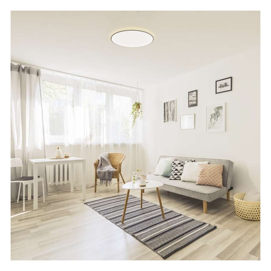 LED Ściemniany plafon LED/24W/230V okrągły + pilot  2700K-6500K