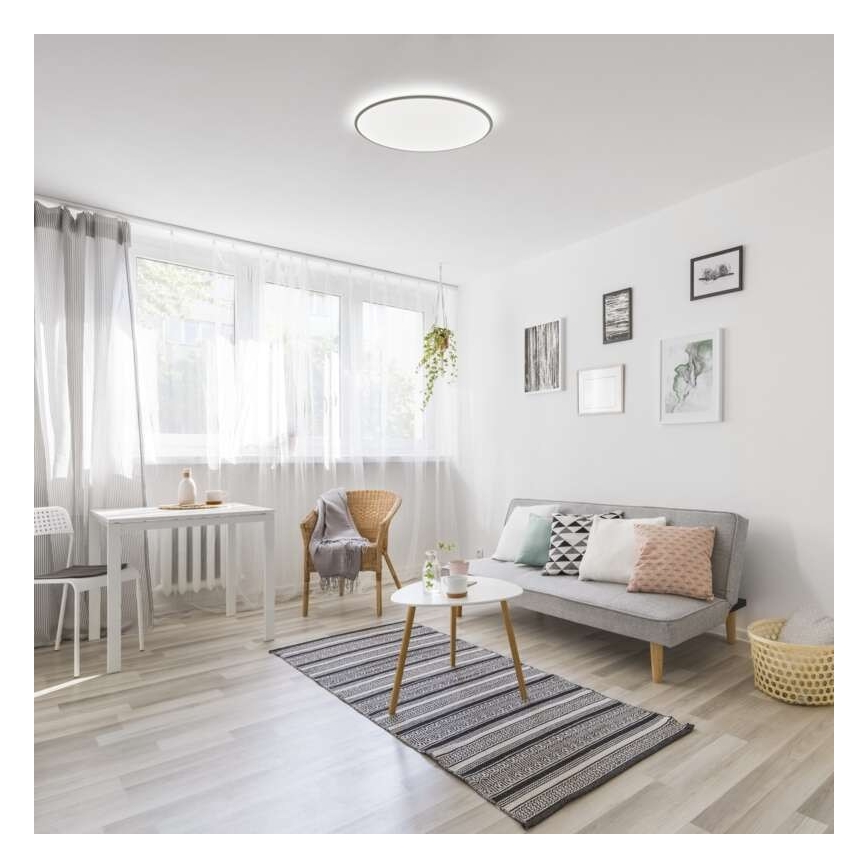 LED Ściemniany plafon LED/24W/230V okrągły + pilot  2700K-6500K