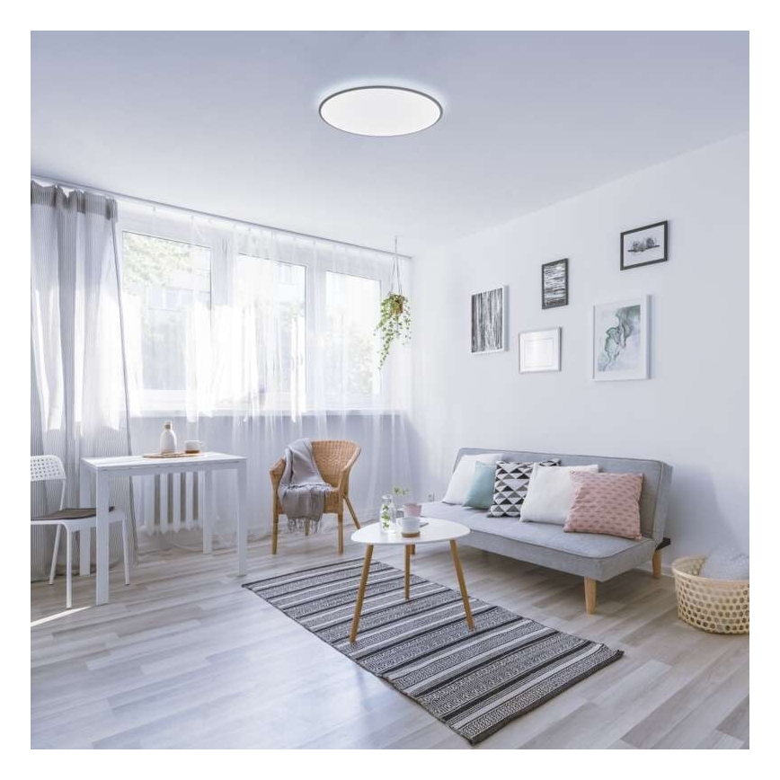 LED Ściemniany plafon LED/24W/230V okrągły + pilot  2700K-6500K
