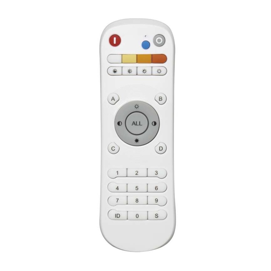 LED Ściemniany plafon LED/25W/230V + pilot prostokąt 2700K-6000K