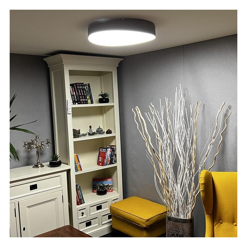 LED Ściemniany plafon LED/48W/230V 2700-6500K Wi-Fi Tuya + pilot