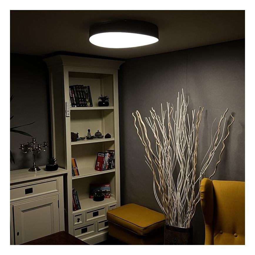 LED Ściemniany plafon LED/48W/230V 2700-6500K Wi-Fi Tuya + pilot
