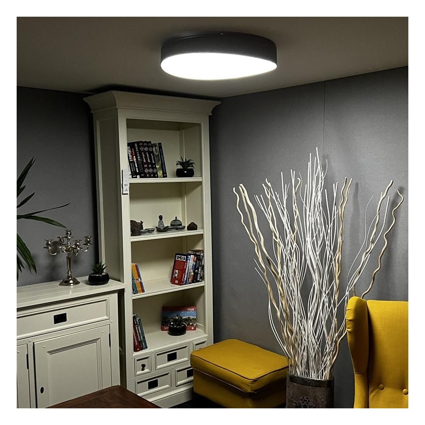 LED Ściemniany plafon LED/48W/230V 2700-6500K Wi-Fi Tuya + pilot