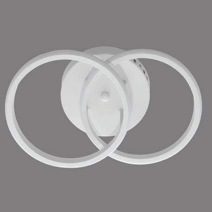 LED Ściemniany żyrandol natynkowy BARI LED/20W/230V biały