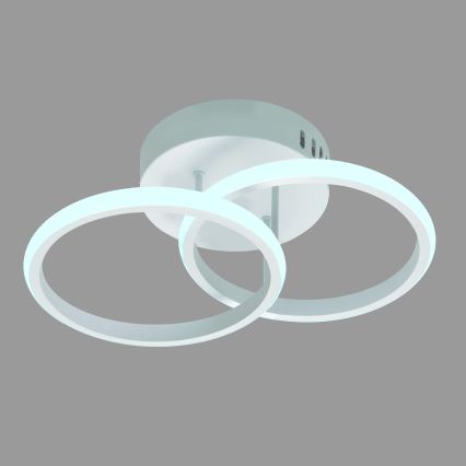 LED Ściemniany żyrandol natynkowy BARI LED/20W/230V biały