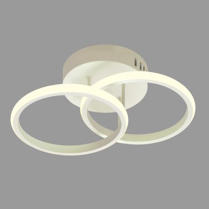 LED Ściemniany żyrandol natynkowy BARI LED/20W/230V biały