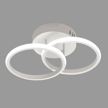 LED Ściemniany żyrandol natynkowy BARI LED/20W/230V biały
