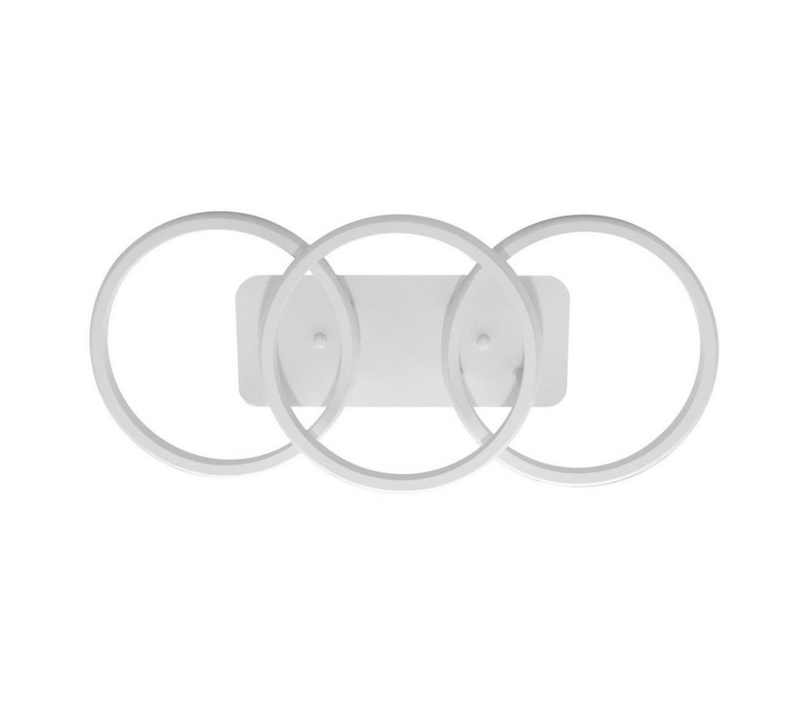 LED Ściemniany żyrandol natynkowy BARI LED/30W/230V biały