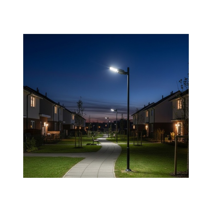 LED solarna latarnia uliczna z czujnikiem STREET LED/20W/7,4V 3000/4000/6000K IP65 5400 mAh