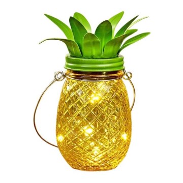 LED Solarna lampa JAR LED/1,2V 150 mAh IP44 ananas