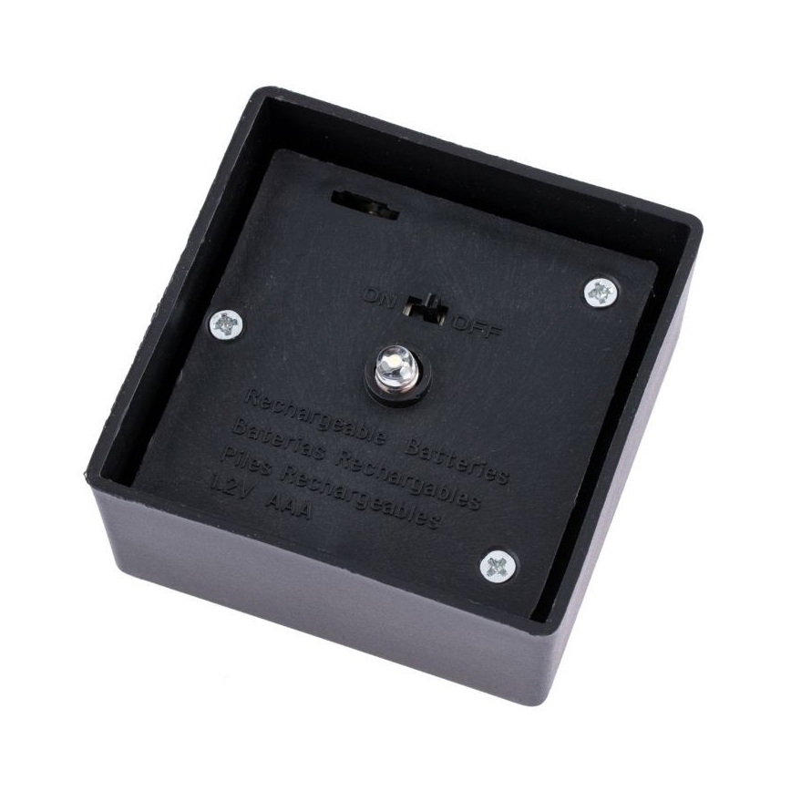 LED Solarna lampa MARTIN LED/1,2V 150 mAh IP44 czarna