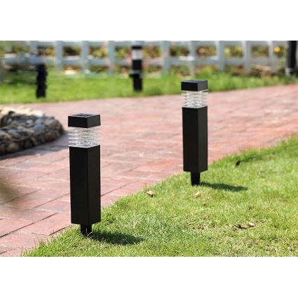 LED Solarna lampa MARTIN LED/1,2V 150 mAh IP44 czarna