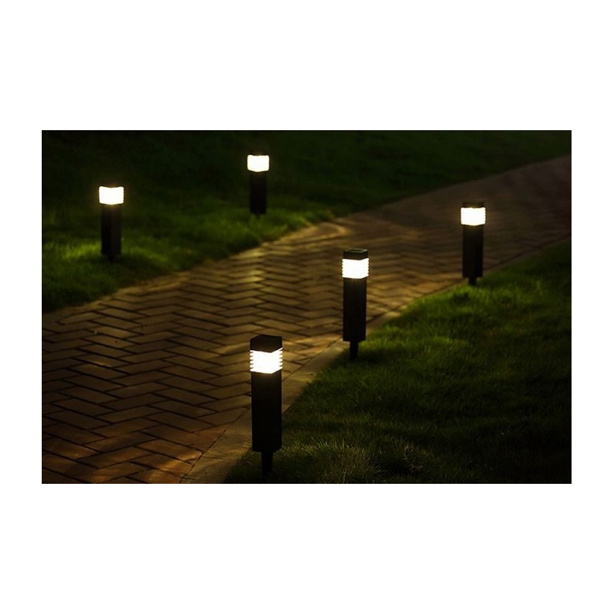 LED Solarna lampa MARTIN LED/1,2V 150 mAh IP44 czarna