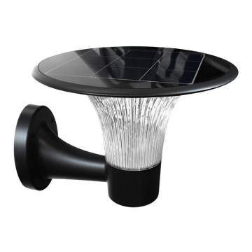 LED Solarna lampa ścienna z czujnikiem LED/15W/3,2V 4000K/6000K IP65 6000 mAh