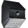 LED solarna lampa ścienna z czujnikiem LED/2,5W/3,7V 3000/4000/6000K IP65 1200 mAh czarna