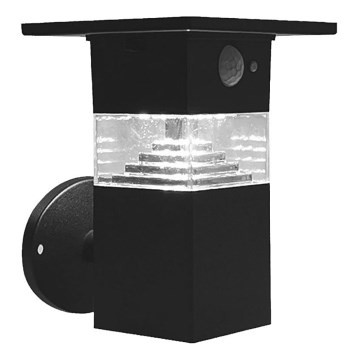 LED Solarna lampa ścienna z czujnikiem LED/2,5W/3,7V IP54 3000K 2200 mAh