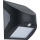 LED solarna lampa ścienna z czujnikiem LED/3W/3,7V 3000/4000K 1200 mAh IP54 czarna