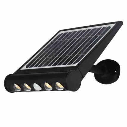 LED Solarna lampa ścienna z czujnikiem LED/8W/3,7V 4000 mAh 4000K IP65