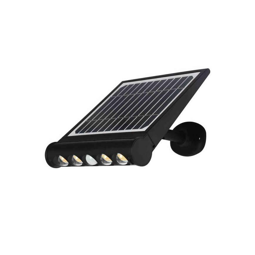 LED Solarna lampa ścienna z czujnikiem LED/8W/3,7V 4000 mAh 4000K IP65