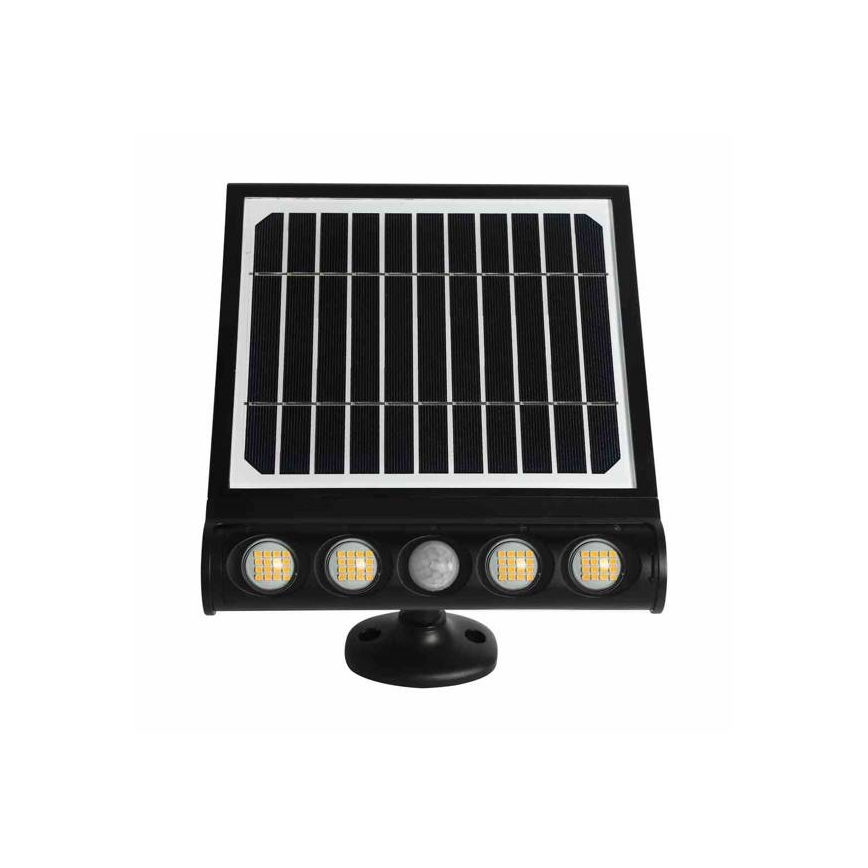 LED Solarna lampa ścienna z czujnikiem LED/8W/3,7V 4000 mAh 4000K IP65