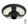 LED Solarna lampa uliczna z czujnikiem LED/10W/3,2V 6500K IP65 25000 mAh + zdalne sterowanie