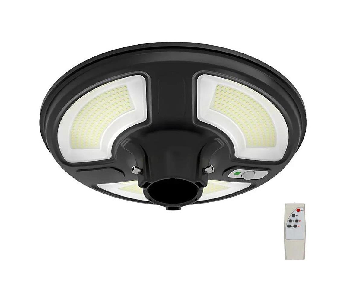 LED Solarna lampa uliczna z czujnikiem LED/10W/3,2V 6500K IP65 + pilot