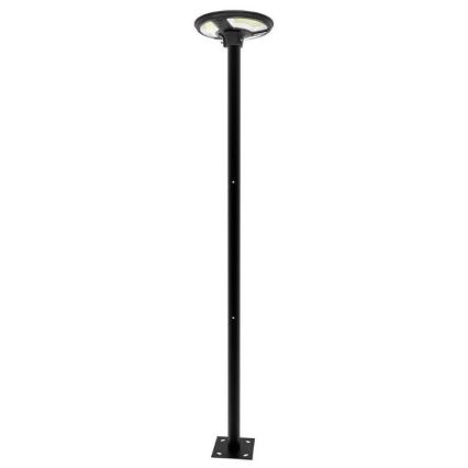 LED Solarna lampa uliczna z czujnikiem LED/10W/3,2V 6500K IP65 25000 mAh + zdalne sterowanie