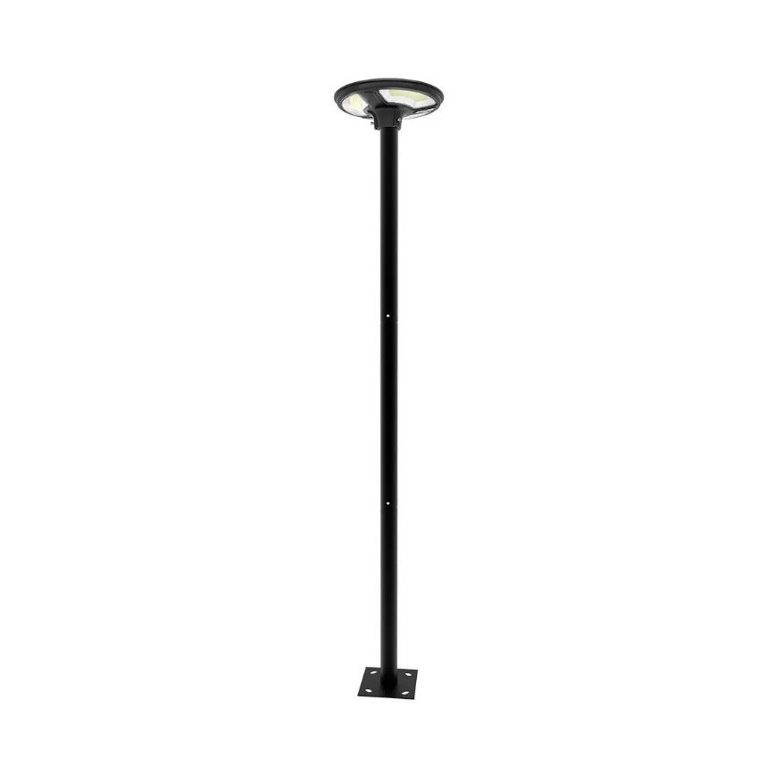 LED Solarna lampa uliczna z czujnikiem LED/10W/3,2V 6500K IP65 25000 mAh + zdalne sterowanie