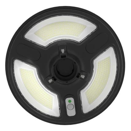 LED Solarna lampa uliczna z czujnikiem LED/10W/3,2V 6500K IP65 25000 mAh + zdalne sterowanie