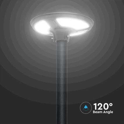 LED Solarna lampa uliczna z czujnikiem LED/10W/3,2V 6500K IP65 25000 mAh + zdalne sterowanie