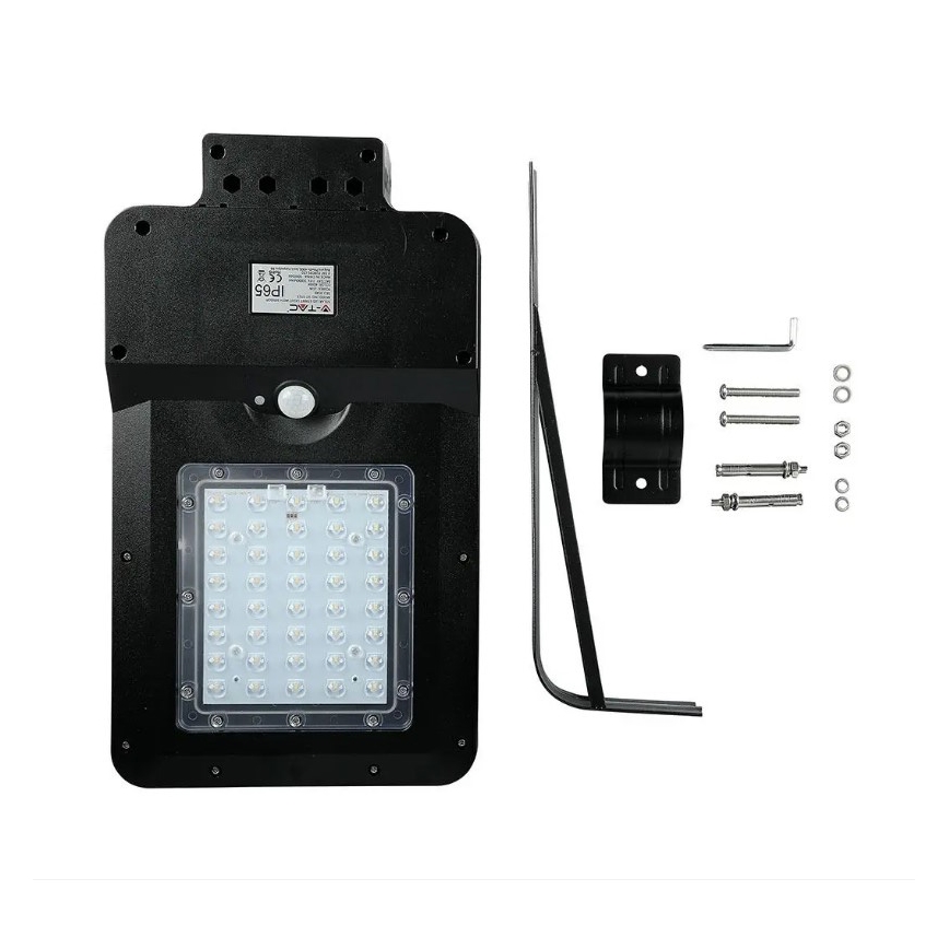 LED Solarna lampa uliczna z czujnikiem LED/15W/7,4V 4000K IP65 10800 mAh