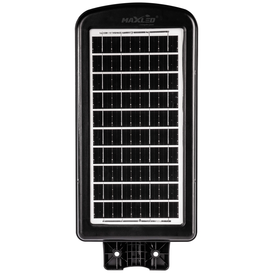 LED Ściemnialna solarna lampa uliczna z czujnikiem LED/180W/6V 11000 mAh 6500K IP65 czarny + pilot zdalnego sterowania