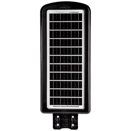LED Ściemnialna solarna lampa uliczna z czujnikiem LED/240W/6V 6500K IP65 czarny + zdalne sterowanie