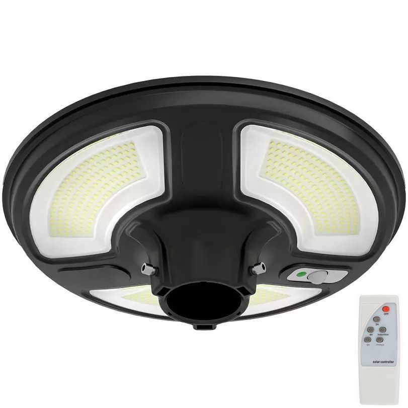 LED Solarna lampa uliczna z czujnikiem LED/7,5W/3,2V IP65 4000K 15000 mAh + zdalne sterowanie