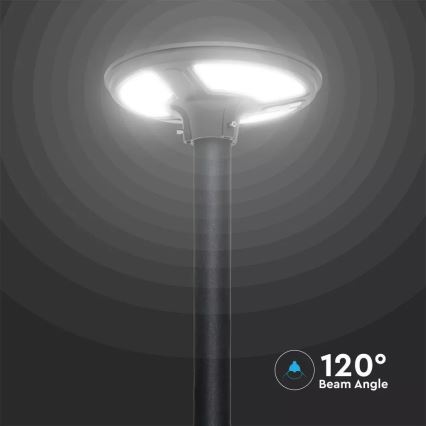 LED Solarna lampa uliczna z czujnikiem LED/7,5W/3,2V IP65 4000K 15000 mAh + zdalne sterowanie