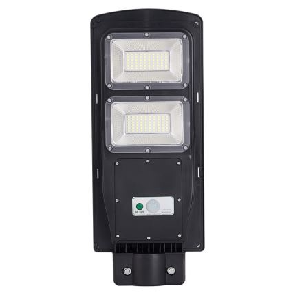 LED Solarna lampa uliczna z czujnikiem STREET 2xLED/6W/3,2V 12000 mAh IP65 + zdalne sterowanie