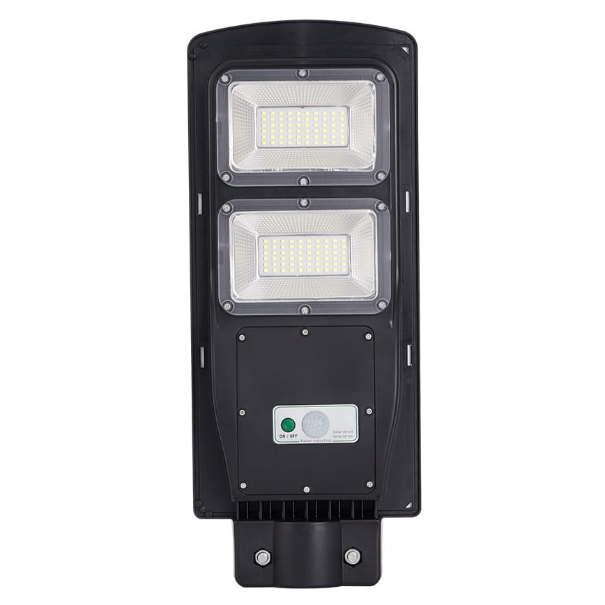 LED Solarna lampa uliczna z czujnikiem STREET 2xLED/6W/3,2V 12000 mAh IP65 + zdalne sterowanie