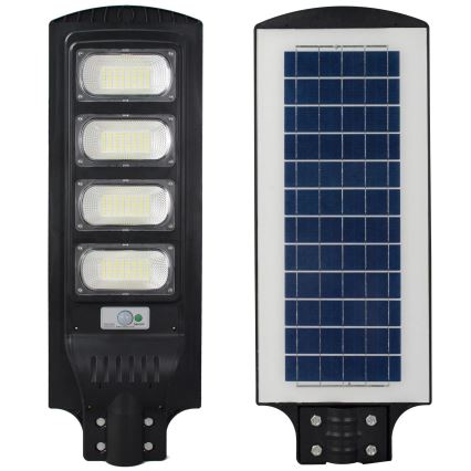 LED Solarna lampa uliczna z czujnikiem STREET LED/15W/3,2V IP65 + pilot