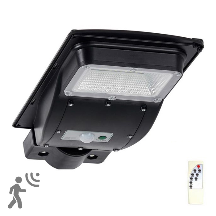 LED Solarna lampa uliczna z czujnikiem STREET LED/3W/3,2V 5000 mAh IP65 + zdalne sterowanie