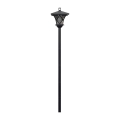LED Solarna lampa zewnętrzna 3w1 LED/1,2V 200 mAh IP44 czarna