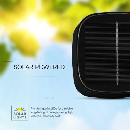 LED Solarna ściemnialna magnetyczna dotykowa akumulatorowa lampa stołowa LED/5W/5V 3000-6000K 3600 mAh IP65 czarna