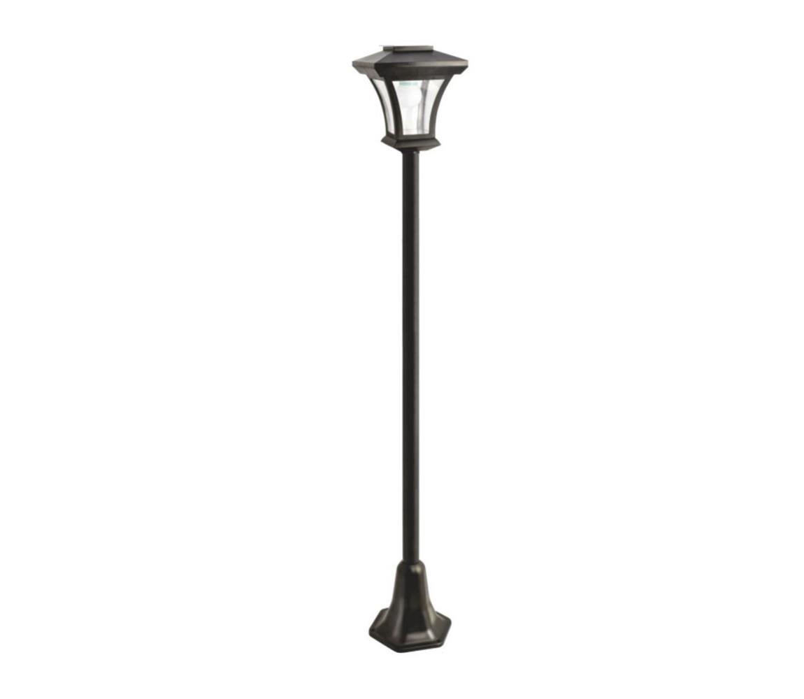 LED Solarna zewnętrzna lampa LED/1,2V IP44 czarny