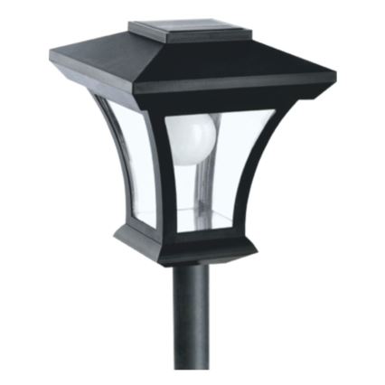 LED Solarna zewnętrzna lampa LED/1,2V IP44 czarny