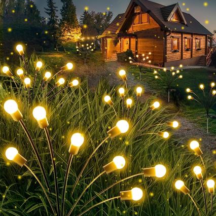 LED Solarne oświetlenie dekoracyjne 10xLED/1,2V 3000K 73 cm IP44